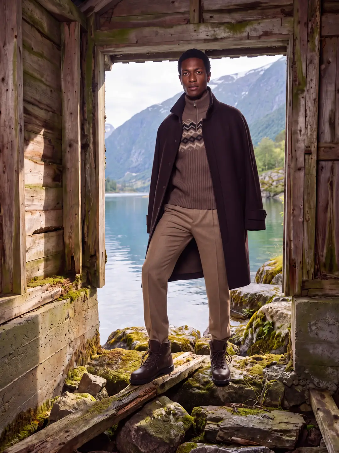 Lakeside - AI menswear editorial by MARSE