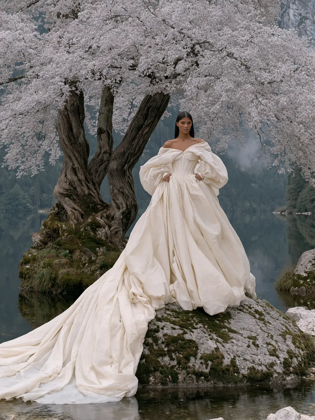 Ever After - AI bridal couture editorial by MARSE