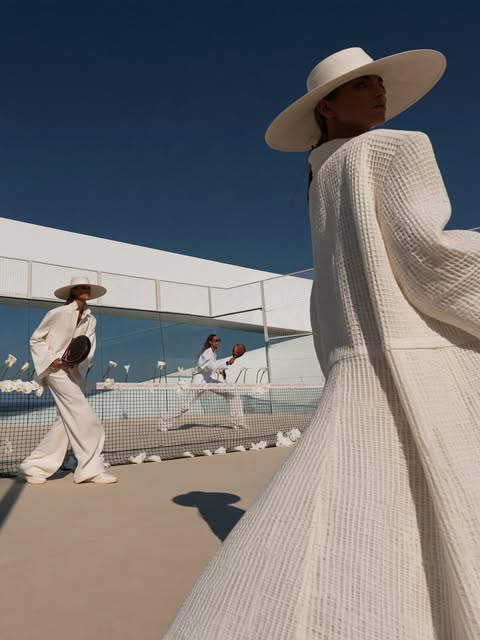 White on White - AI fashion campaign by MARSE